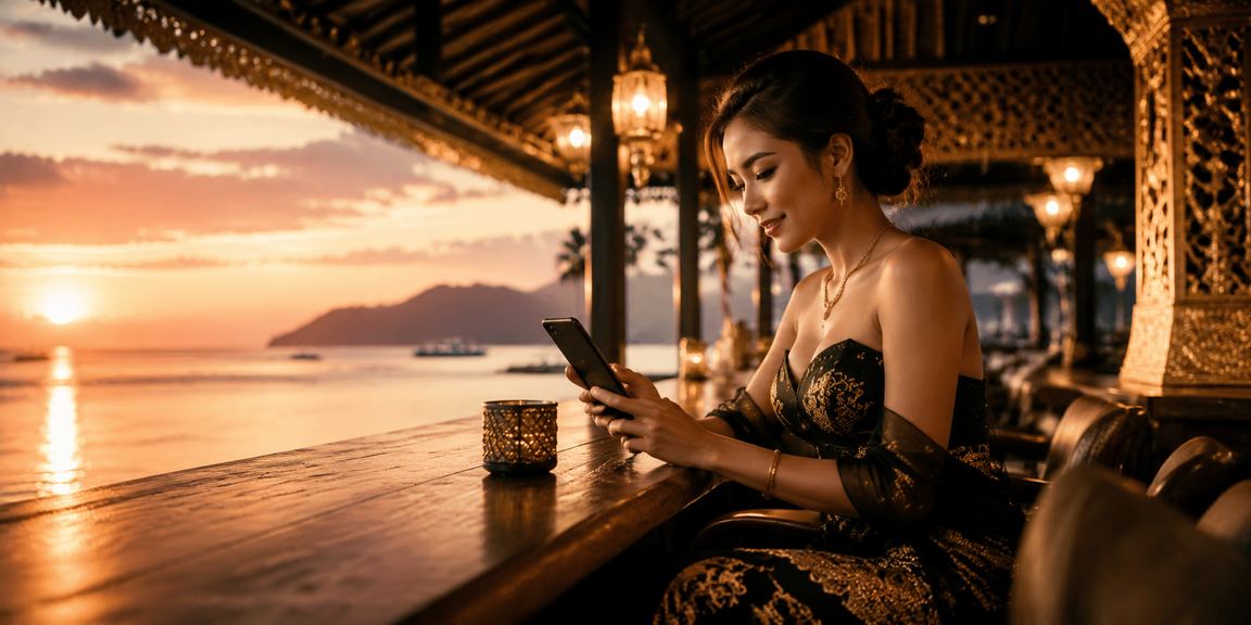 Pengguna dari Kota Kinabalu mengakses promosi kasino mudah alih platform 240